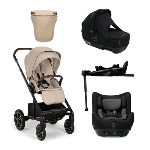 Nuna Mixx Next Generation CARI & TODL Bundle - Biscotti
