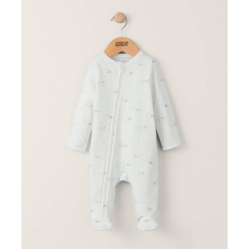 Mamas & Papas All In One Sleepsuit 3-6m - Stork White