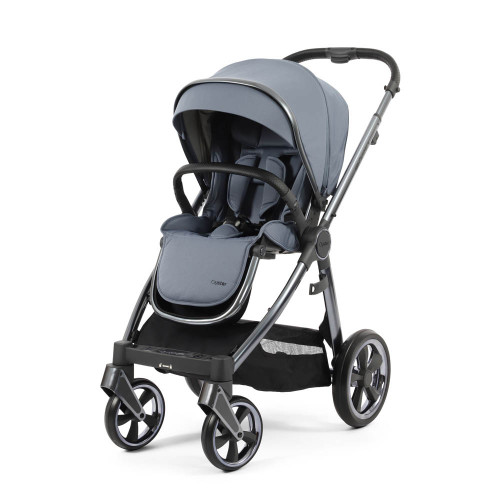 Babystyle Oyster 3 Pushchair - Gun Metal Chassis/Dream Blue