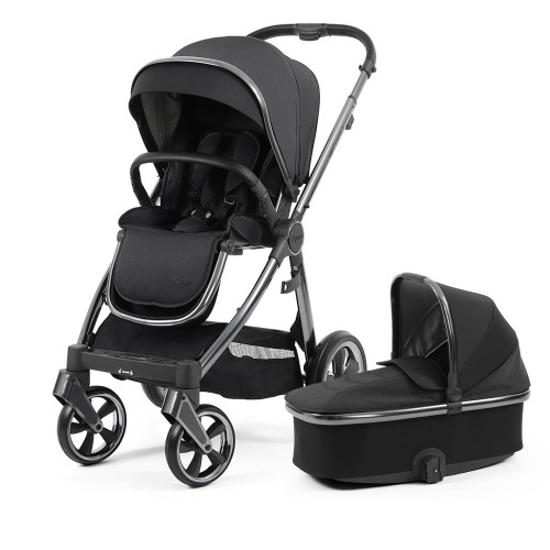 Babystyle Oyster 3 Pushchair + Carrycot - Gun Metal Chassis/Carbonite