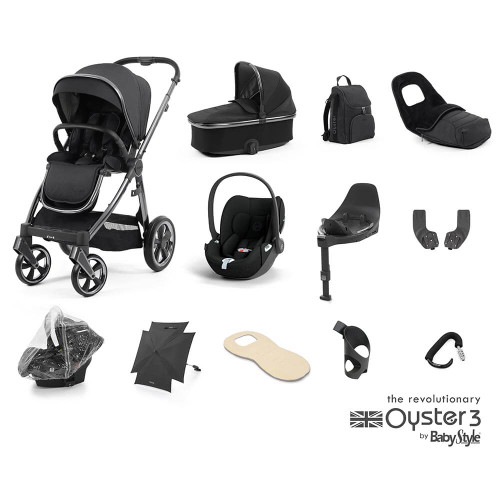 Babystyle Oyster 3 Ultimate 12-Piece Cloud T Bundle - Gun Metal Chassis/Carbonite