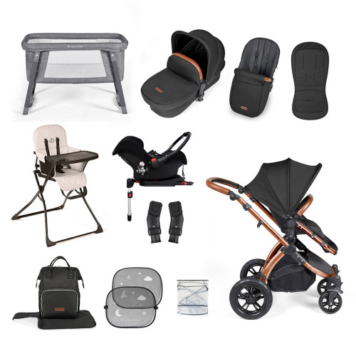 Ickle Bubba Stomp Luxe Galaxy Travel & Home Bundle - Bronze/Midnight/Tan