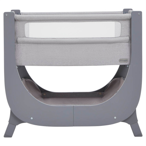 Shnuggle Air Lite Bedside Crib - Grey