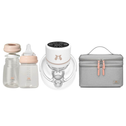 Fraupow Wearable Breast Pump Storage Bundle