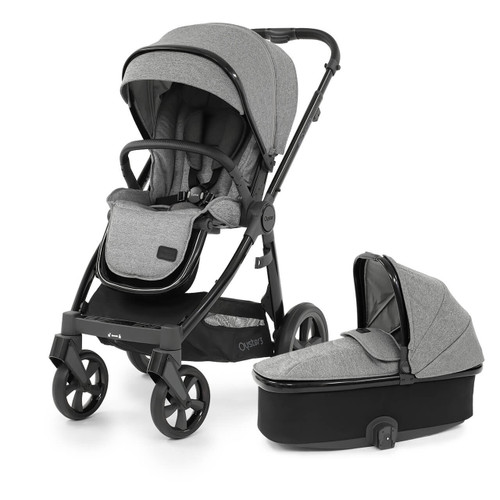 Babystyle Oyster 3 Pushchair + Carrycot - Gloss Black Chassis/Orion (Ex-Display)