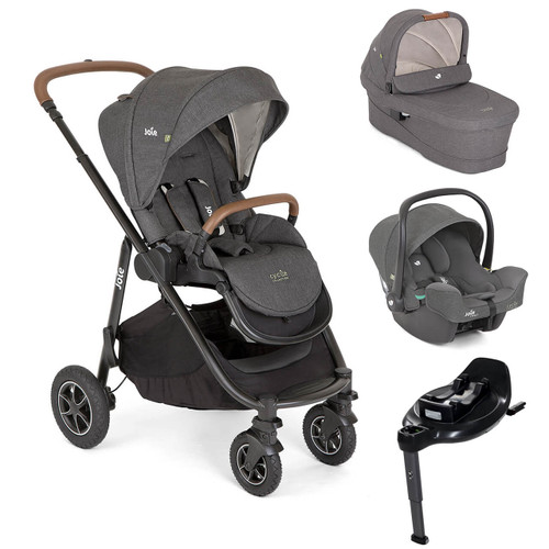 Joie Versatrax On The Go Encore Bundle - Shell Grey