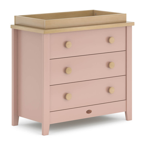 Boori 3 Drawer Chest with Changing Tray - Cherry & Almond