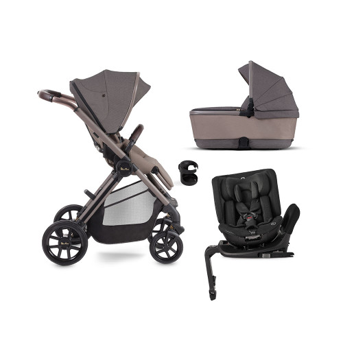 Silver Cross Reef + First Bed Carrycot & Motion All Size 360 - Earth