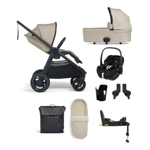 Mamas & Papas Ocarro 8-Piece Pebble 360 Pro Bundle - Sandstone