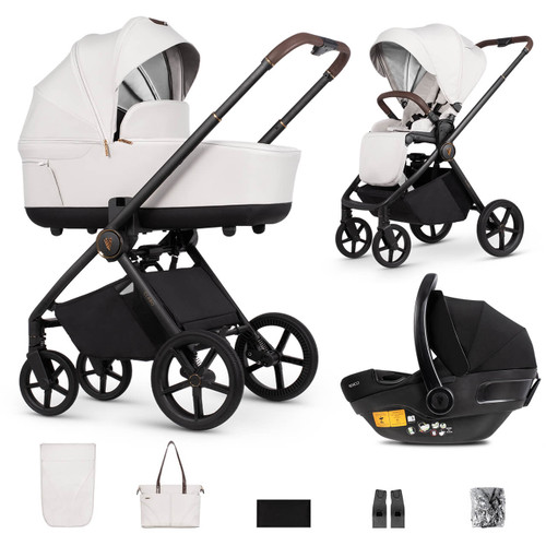Venicci Claro 3-in-1 Travel System - Vanilla