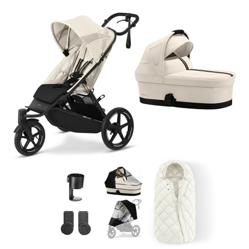 Cybex Avi Spin Essentials Bundle - Seashell Beige