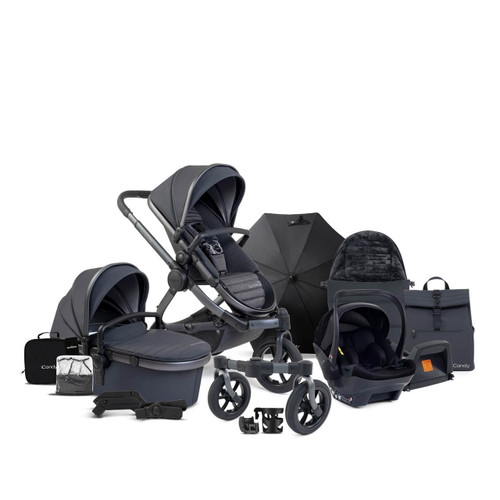 iCandy Peach 7 All Terrain Complete Bundle + Cocoon & Base - Storm