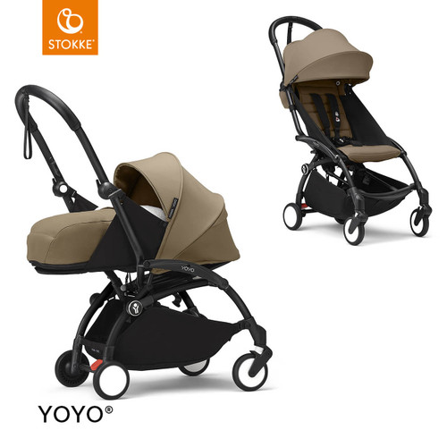 Stokke® YOYO³ Stroller from newborn to toddler - Toffee