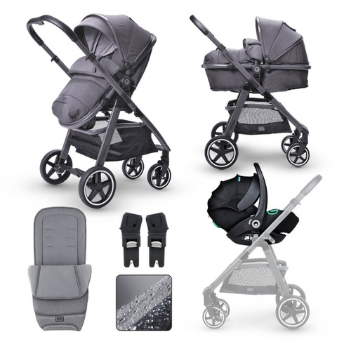 Miniuno TouraGo Travel System - Anthracite