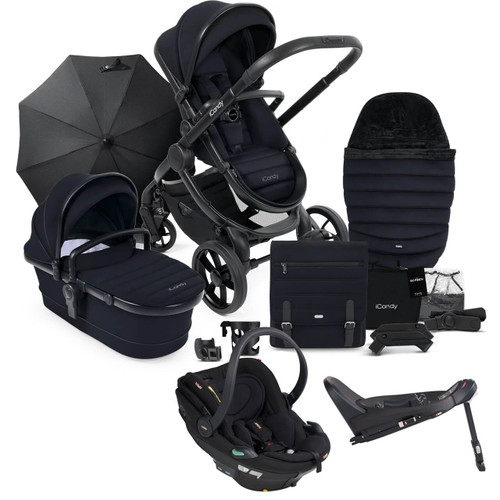 iCandy Peach 7 + Go Beyond & Base Bundle - Black Edition