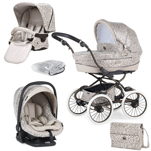 Bebecar Prive Stylo Class 3-in-1 Travel System + FREE Bag - Animal Print (595)