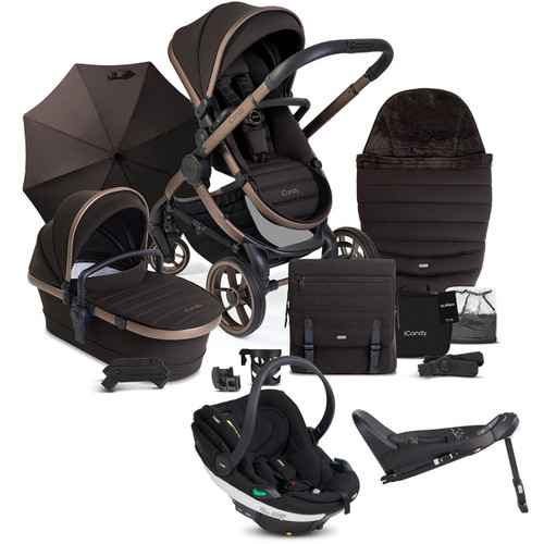 iCandy Peach 7 + Go Beyond & Base Bundle - Pecan