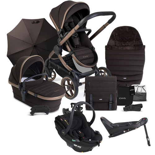 iCandy Peach 7 + Go Beyond & Base Bundle - Pecan