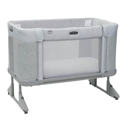 Chicco Next 2 Me Forever Bedside Crib - Ash Grey