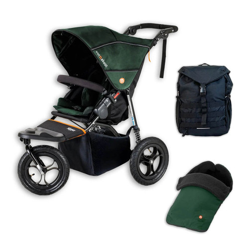 Out n About Nipper V5 Adventure Bundle - Sycamore Green