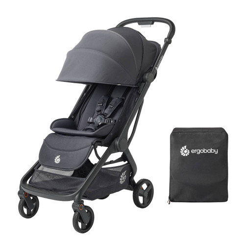 Ergobaby Metro 3 Compact Stroller + FREE Carry Bag - Graphite Grey