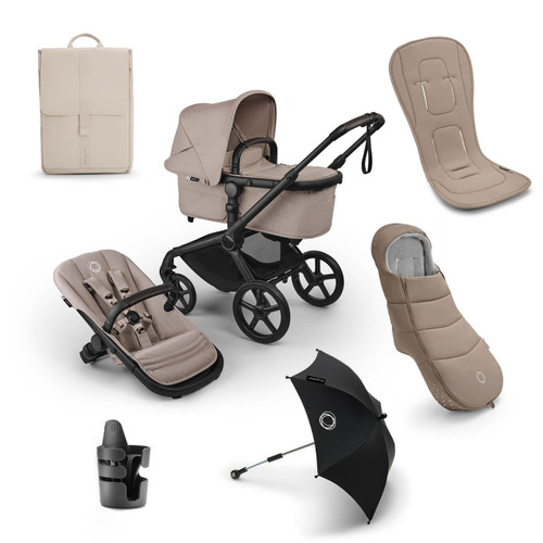 Bugaboo Fox 5 Renew Complete Bundle - Desert Taupe Melange