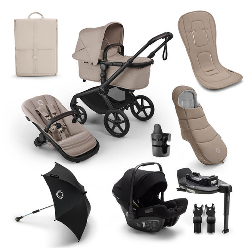 Bugaboo Fox 5 Renew Ultimate Bundle - Desert Taupe Melange