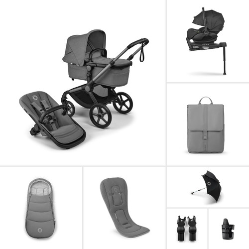 Bugaboo Fox 5 Renew Ultimate Bundle - Moon Grey