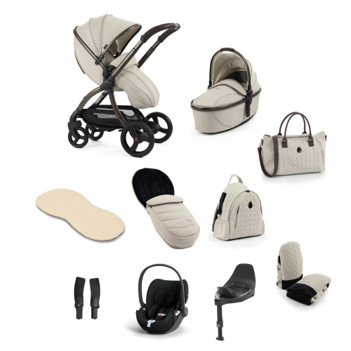 egg® 3 Luxury Cloud T i-Size Bundle - Cashmere