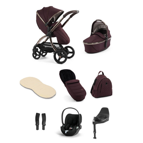 egg® 3 Luxury Cloud T i-Size Bundle - Mulberry