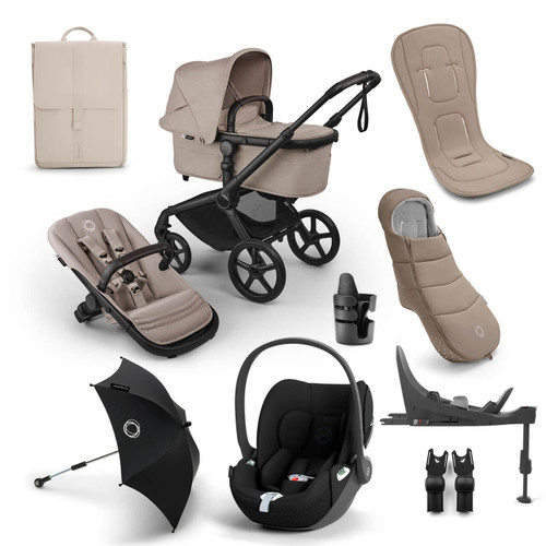 Bugaboo Fox 5 Renew Cloud T Ultimate Bundle - Desert Taupe Melange