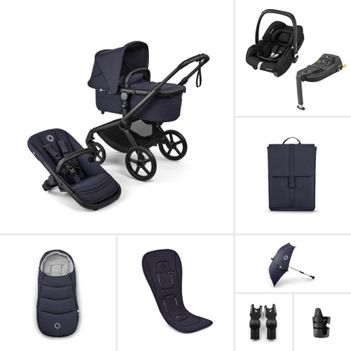 Bugaboo Fox 5 Renew Cabriofix i-Size Ultimate Bundle - Deep Indigo