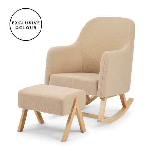 Ickle Bubba Roxby Nursery Chair & Stool - Sand