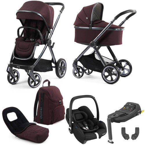 Babystyle Oyster 4 Luxury Cabriofix i-Size Bundle - Mulberry