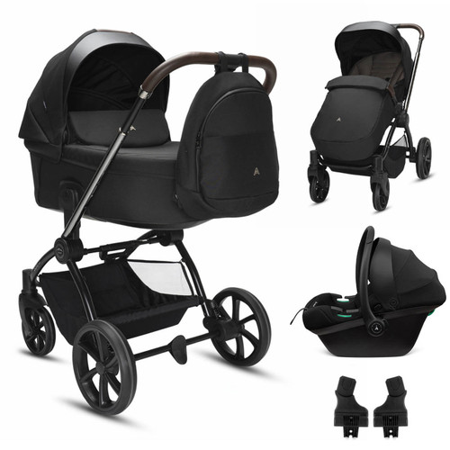 Noordi Sole V3 3-in-1 Travel System - Slate Black