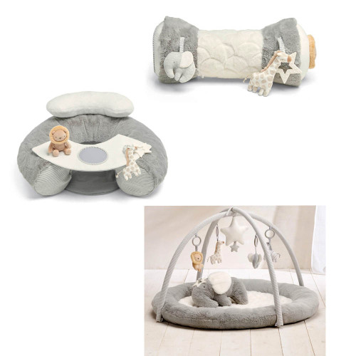Mamas & Papas Playtime Bundle - Welcome to the World Grey