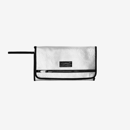 Tiba + Marl Etta Changing Clutch - Silver
