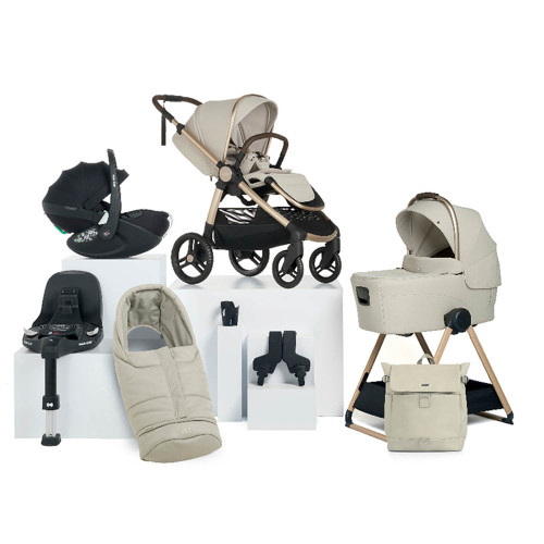 Mamas & Papas Ocarro 2 9-Piece Pebble 360 Pro2 Bundle - Shell