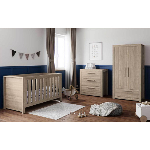 Little Acorns Ellesmere 3 Piece Room Set - Grey Ash