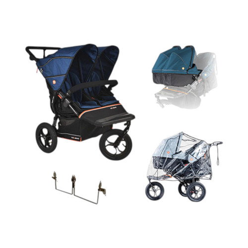 Out N About Nipper Double V6 Twin Bundle - Highland Blue