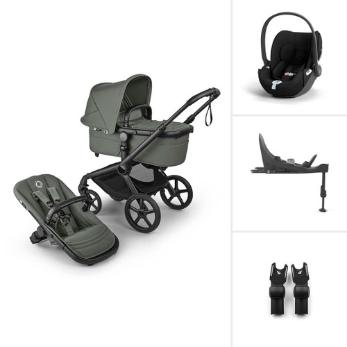 Bugaboo Fox 5 Renew All Terrain Cloud T Travel System - Forest Green
