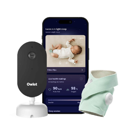 Owlet Dream Duo Sock + Sight - Mint