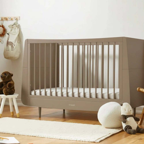 SnuzKot Skandi Cot Bed - Mocha