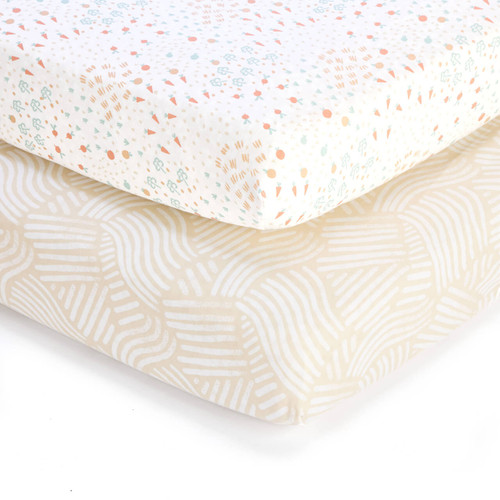 Tutti Bambini Cot Bed Fitted Sheets 2pk - Good Life
