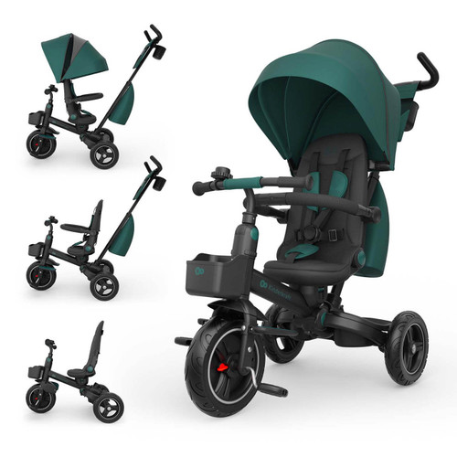 Kinderkraft Spinstep 2 Plus Tricycle - Green