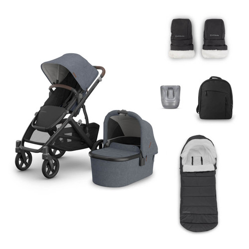 Uppababy VISTA V3 Pushchair + Carrycot - Julian