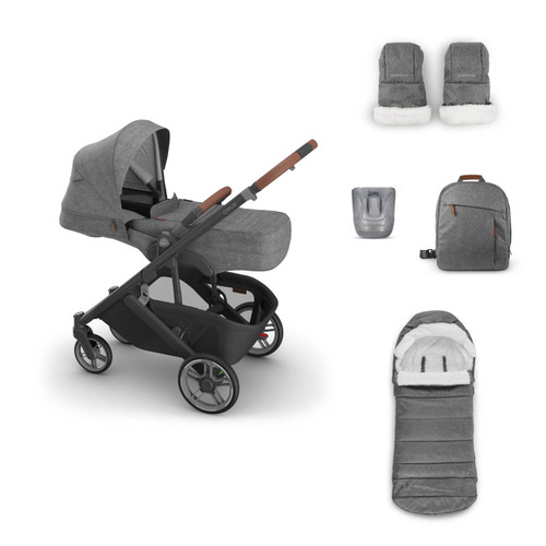 Uppababy CRUZ V3 Pushchair Bundle - Greyson