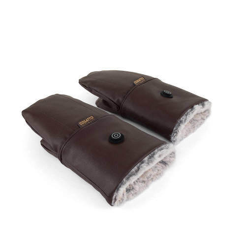 Cosatto Ultimate Heated Snuggle Mitts - Brown