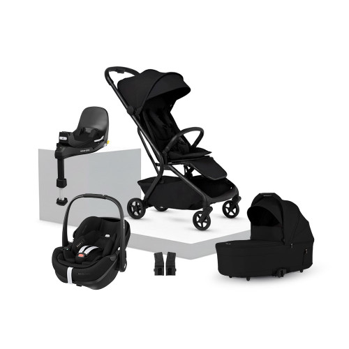 Silver Cross Nia Pebble 360 Pro2 Travel System - Onyx
