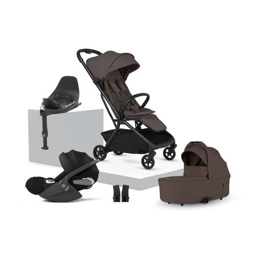 Silver Cross Nia Cloud T Travel System - Chocolate